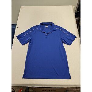 Callaway Shirt  Large Navy Blue Casual Short Sleeve Golf Polo Mens